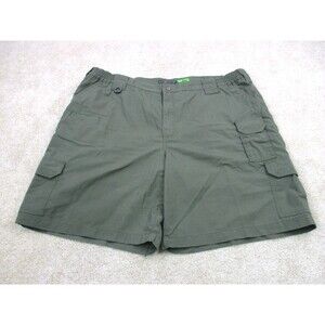 5.11 Tactical Shorts Mens 44 Green Cargo Pockets Rip Stop 9" Inseam Hiking Camp